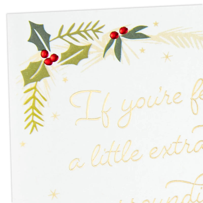 A Little Extra Love Christmas Card From Us for only USD 4.59 | Hallmark