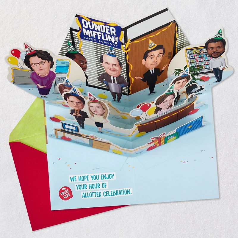 The Office The Party Planning Committee Funny Pop-Up Birthday Card With Sound for only USD 9.59 | Hallmark