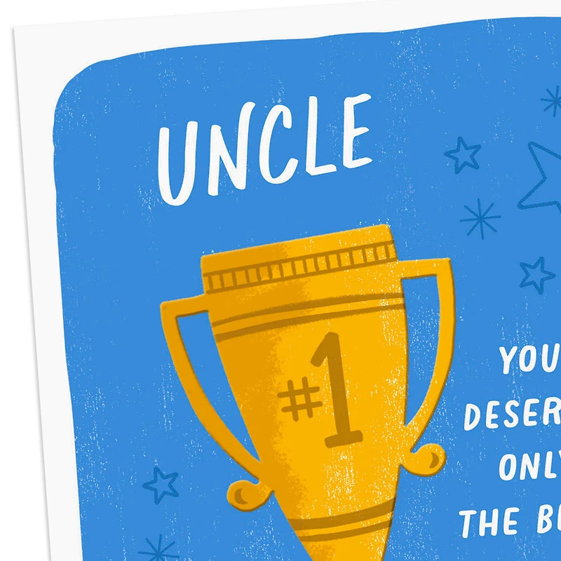 You Deserve the Best Father's Day Card for Uncle for only USD 3.99 | Hallmark