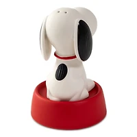 Peanuts® Snoopy on Dog Bowl Stacking Salt and Pepper Shakers, Set of 2 for only USD 22.99 | Hallmark