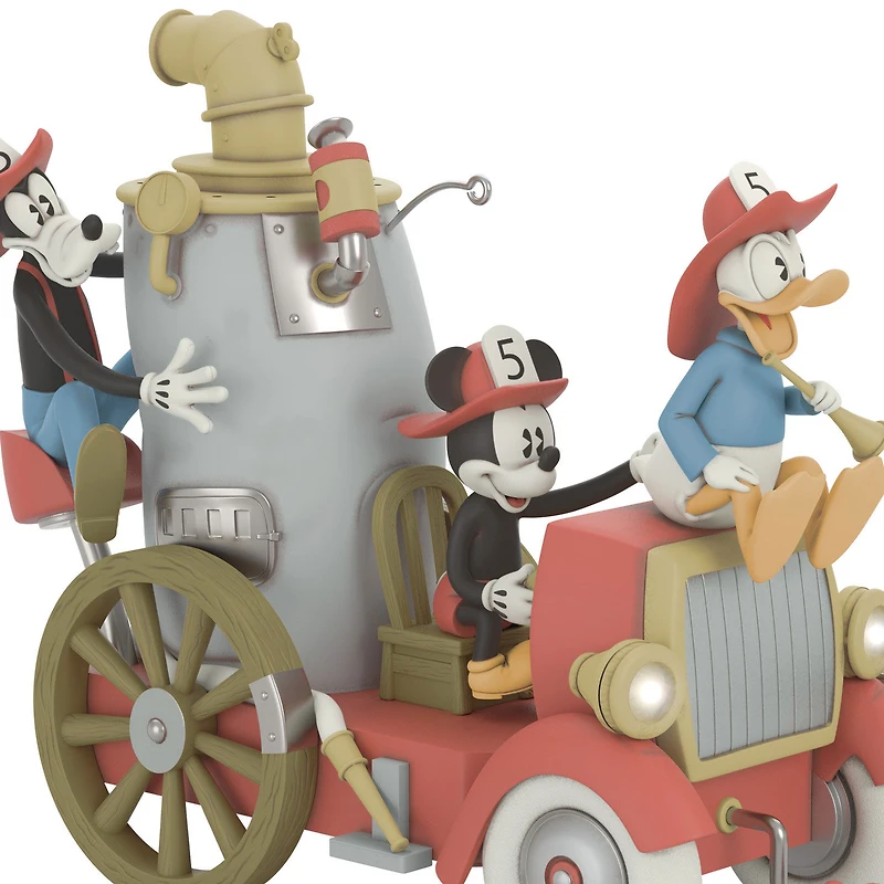 Disney Mickey and Friends Firefighting Friends 2025 Ornament With Light, Sound and Motion for only USD 61.99 | Hallmark