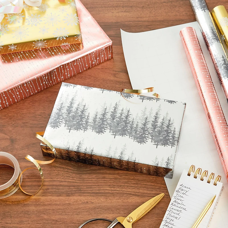 Mixed Metallics 3-Pack Holiday Wrapping Paper Assortment, 60 sq. ft. for only USD 14.99 | Hallmark