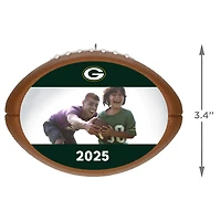 NFL Green Bay Packers Football Personalized Ornament, Custom Photo and Text for only USD 30.99 | Hallmark