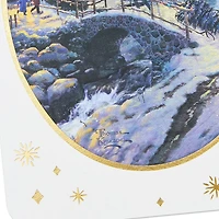 Thomas Kinkade Season of Light and Love Christmas Card for only USD 6.59 | Hallmark