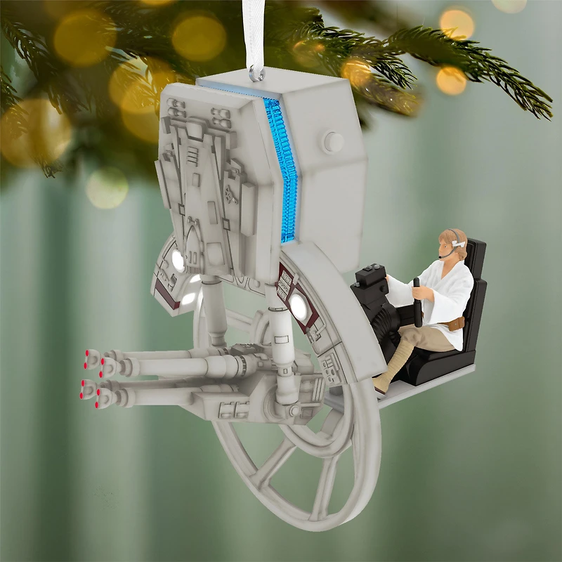 Star Wars™ TIE Fighter™ Attack Collection Luke Skywalker™ Ornament With Light and Sound for only USD 59.99 | Hallmark
