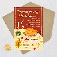 Enjoy God's Wonderful Gifts Religious Thanksgiving Card for only USD 2.00 | Hallmark