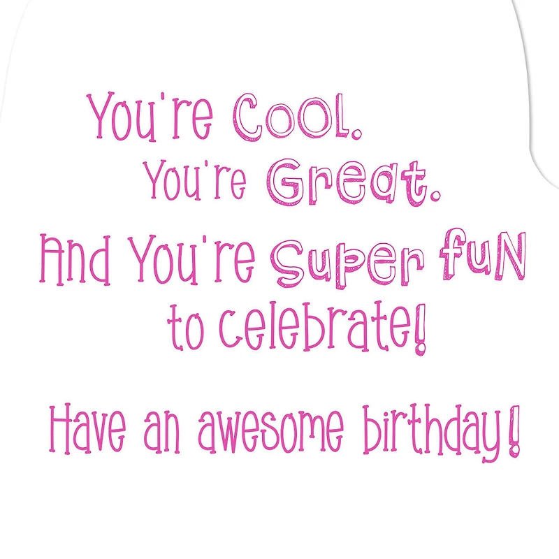You're Super Fun to Celebrate 7th Birthday Card for Girls for only USD 3.99 | Hallmark