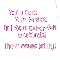 You're Super Fun to Celebrate 7th Birthday Card for Girls for only USD 3.99 | Hallmark