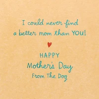 If I Sniffed the Whole World Mother's Day Card from Dog for only USD 4.99 | Hallmark