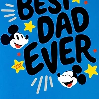 Disney Mickey Mouse Best Dad Ever Musical Father's Day Card for only USD 8.99 | Hallmark