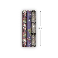 Disney Tim Burton's The Nightmare Before Christmas 3-Pack Wrapping Paper Mini Roll Bundle, 45 sq. ft. total for only USD 11.99 | Hallmark