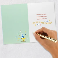 Peanuts® Snoopy Laid-Back Day for a Much Loved Son Birthday Card for only USD 6.99 | Hallmark