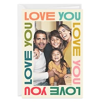 Bold Love You Frame Custom Card for only USD 4.99 | Hallmark