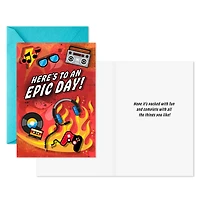 Sports and Music Fun Birthday Cards for Kids, Pack of 10 for only USD 7.99 | Hallmark