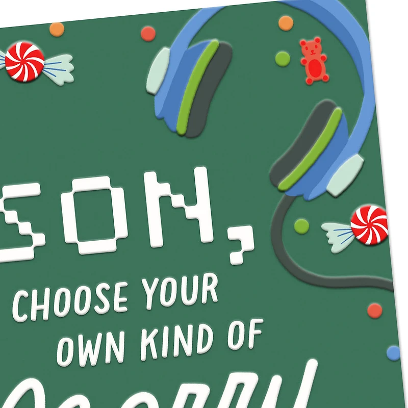 Choose Your Own Kind of Merry Christmas Card for Son for only USD 3.59 | Hallmark