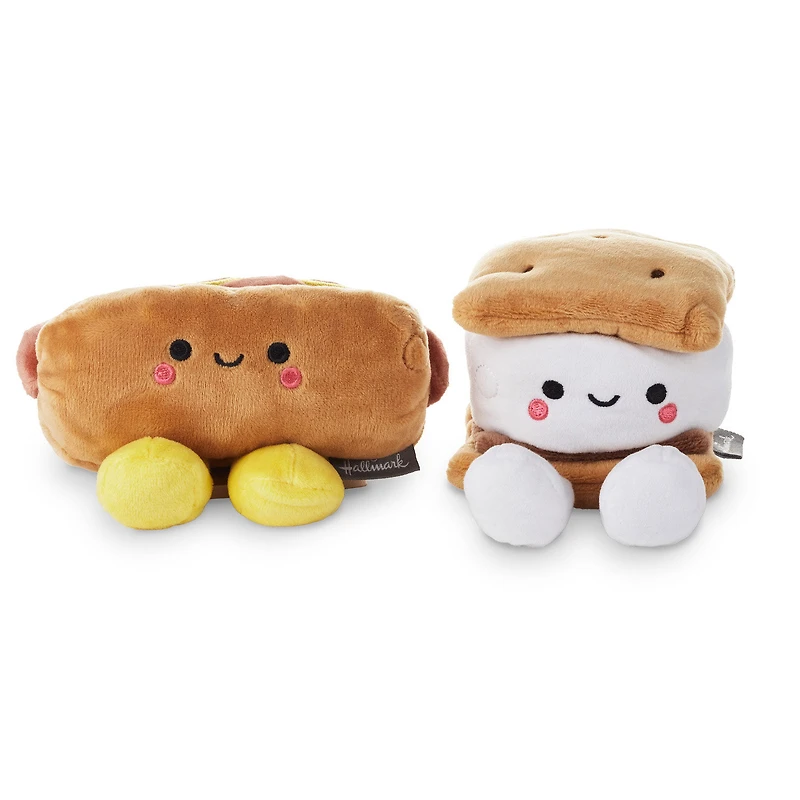 Better Together Hot Dog and S'More Magnetic Plush, 4" for only USD 16.99 | Hallmark