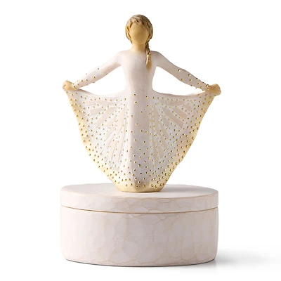 Willow Tree Girl in Butterfly Dress Keepsake Box for only USD 49.99 | Hallmark