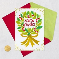 You Make the Whole Season Brighter Christmas Thank You Card for only USD 2.99 | Hallmark