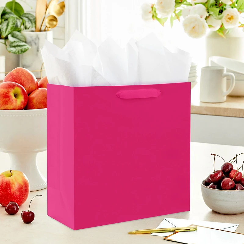 10.4" Hot Pink Large Square Gift Bag for only USD 4.49 | Hallmark