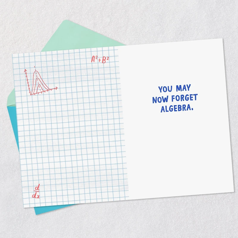 Forget Algebra Funny Graduation Card for only USD 3.99 | Hallmark