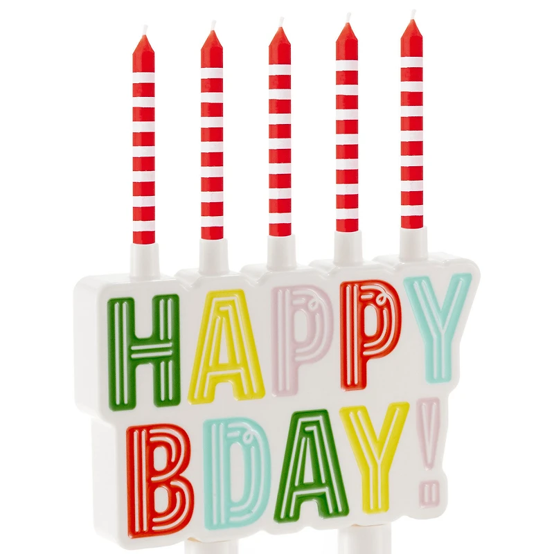Happy Birthday Candle Holder for only USD 22.99 | Hallmark