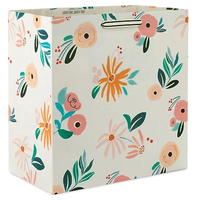 15" Dainty Floral Extra-Deep Gift Bag for only USD 5.99 | Hallmark