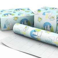 Star Wars: The Mandalorian™ Grogu™ Snow Fun Christmas Wrapping Paper, 25 sq. ft. for only USD 4.99 | Hallmark