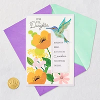 You Bring the Sunshine Mother's Day Card for Daughter With Bookmark for only USD 6.99 | Hallmark