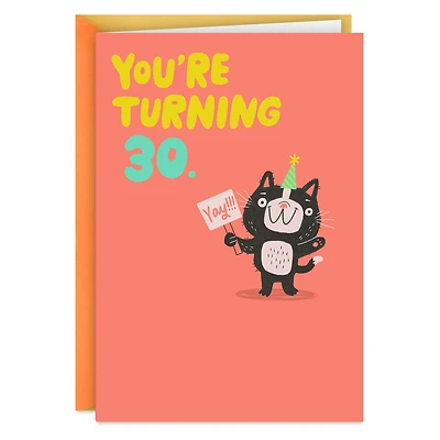 Not Bothered By It Funny 30th Birthday Card for only USD 4.49 | Hallmark