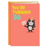 Not Bothered By It Funny 30th Birthday Card for only USD 4.49 | Hallmark