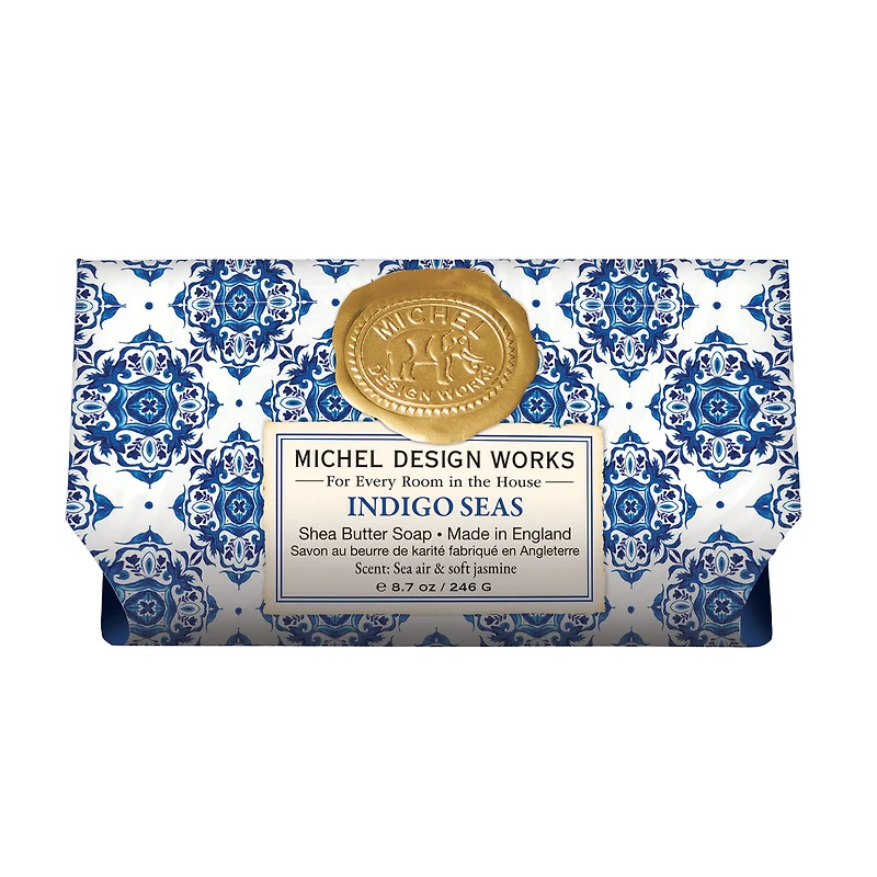 Michel Design Works Indigo Seas Large Bath Soap Bar for only USD 11.99 | Hallmark
