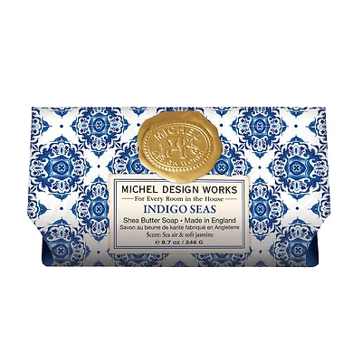 Michel Design Works Indigo Seas Large Bath Soap Bar for only USD 11.99 | Hallmark
