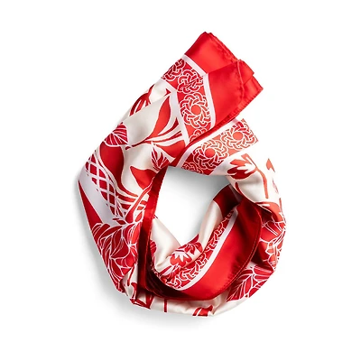 Sylvia Mollie Crimson and Cream Queen Fashion Scarf for only USD 15.99 | Hallmark