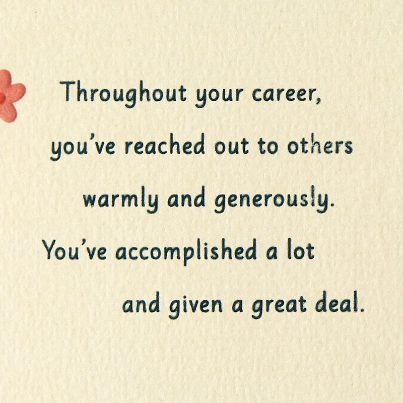 You Truly Made a Difference Here Retirement Card for only USD 5.99 | Hallmark