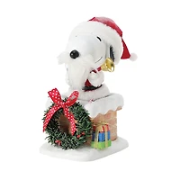 Enesco Peanuts Santa Snoopy in Chimney Figurine, 8" for only USD 69.99 | Hallmark