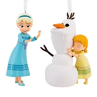 Disney Frozen Elsa, Anna and Olaf Hallmark Ornaments, Set of 2 for only USD 28.99 | Hallmark