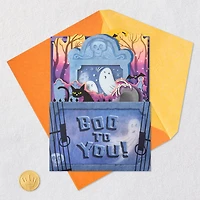 Ghosts in the Graveyard Musical Pop-Up Halloween Card With Light for only USD 11.99 | Hallmark