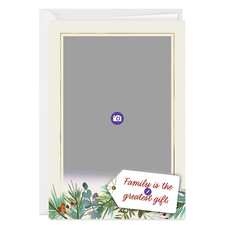 Family Is the Greatest Gift Custom Christmas Card for only USD 4.99 | Hallmark
