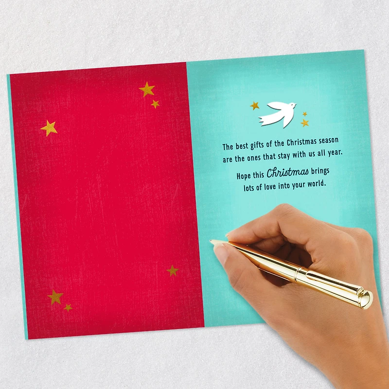 Peace, Love, Joy Christmas Card for only USD 3.99 | Hallmark