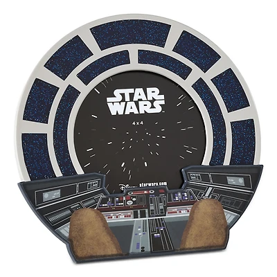 Star Wars™ Millennium Falcon™ Round Picture Frame, 4x4 for only USD 29.99 | Hallmark