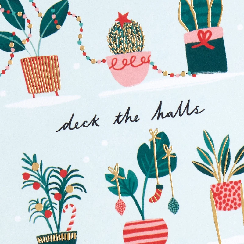 Holiday Trimmed Plants Packaged Christmas Cards, Set of 5 for only USD 5.00 | Hallmark