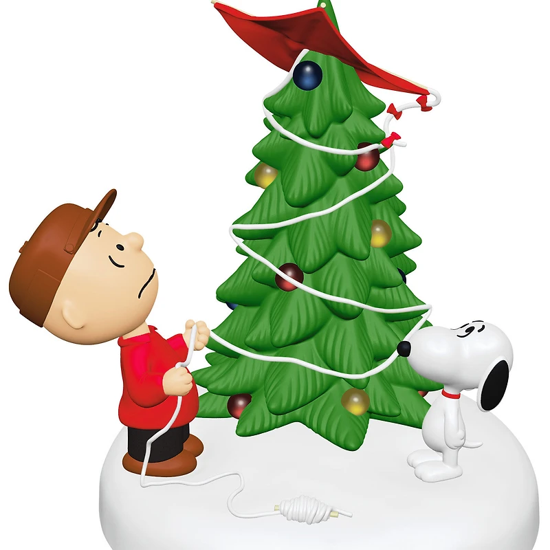 The Peanuts® Gang The Kite-Eating Christmas Tree Ornament With Light for only USD 36.99 | Hallmark