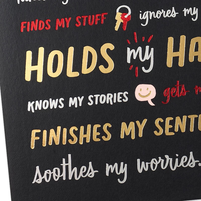 You Make All My Days Better Romantic Valentine's Day Card for Him for only USD 7.99 | Hallmark