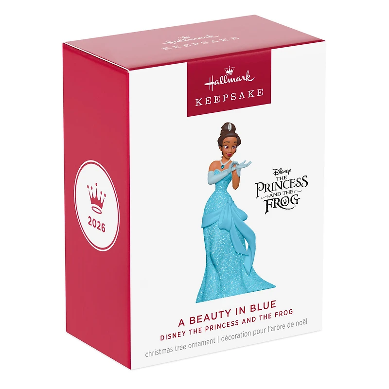 Disney The Princess and the Frog A Beauty in Blue Ornament for only USD 23.99 | Hallmark