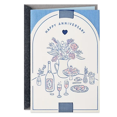 Wishing You Happy Memories Anniversary Card for Couple for only USD 6.59 | Hallmark