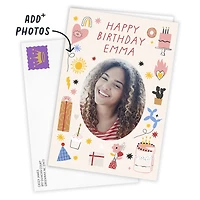 Personalized Party Icons Birthday Photo Card for only USD 4.99 | Hallmark