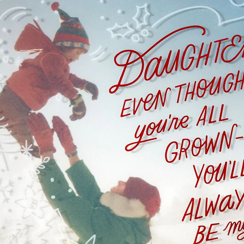 You'll Always Be My Little Girl Christmas Card for Daughter for only USD 6.59 | Hallmark