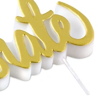 Gold Metallic "Celebrate" Birthday Candle for only USD 5.99 | Hallmark
