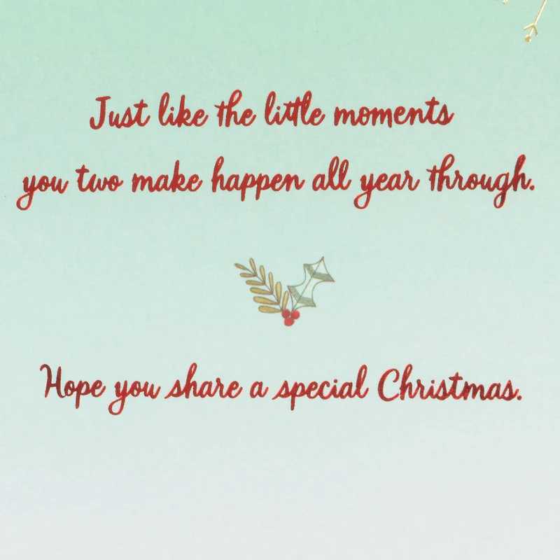 Two Stockings Christmas Card for Daughter and Son-in-Law for only USD 4.99 | Hallmark