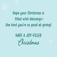 Warm Blessings and Thanks to God Religious Christmas Card for only USD 1.98 | Hallmark